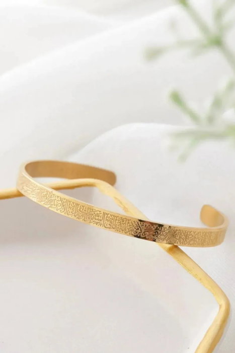 Heliophilia Silver Pulsera de Latón y Circonio Dorado